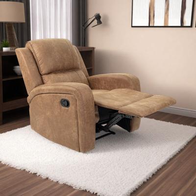 Recliner Chair with Padded Upholstery, Manual Reclining & Ergonomic Comfort, Contemporary Lounge Armchair