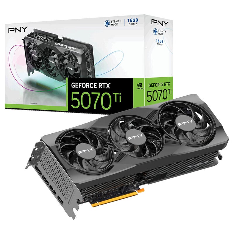 PNY GeForce RTX 5070 Ti Edition, 16384 MB GDDR7