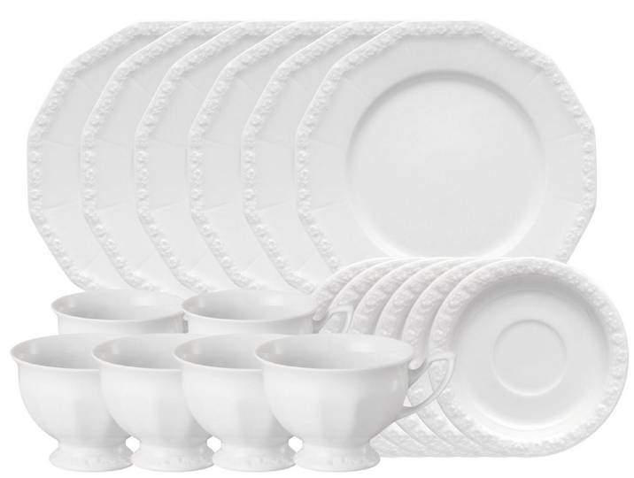 Rosenthal Frühstücks-Set Maria Weiss Frühstücksset II 18tlg.