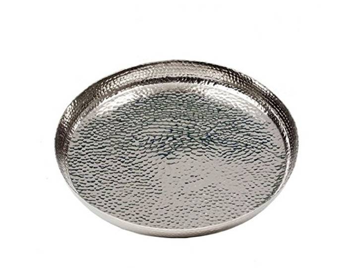 SILBERKANNE Tablett rund 46 cm Aluminium in Top verarbeitung