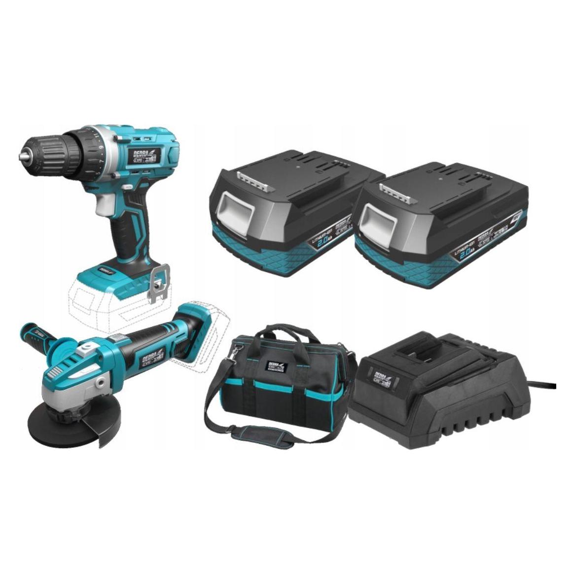 Dedra Batterie-Toolkit (DED7013)