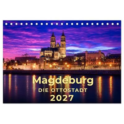 Magdeburg - Ottostadt (Tischkalender 2027 DIN A5 quer), CALVENDO Monatskalender