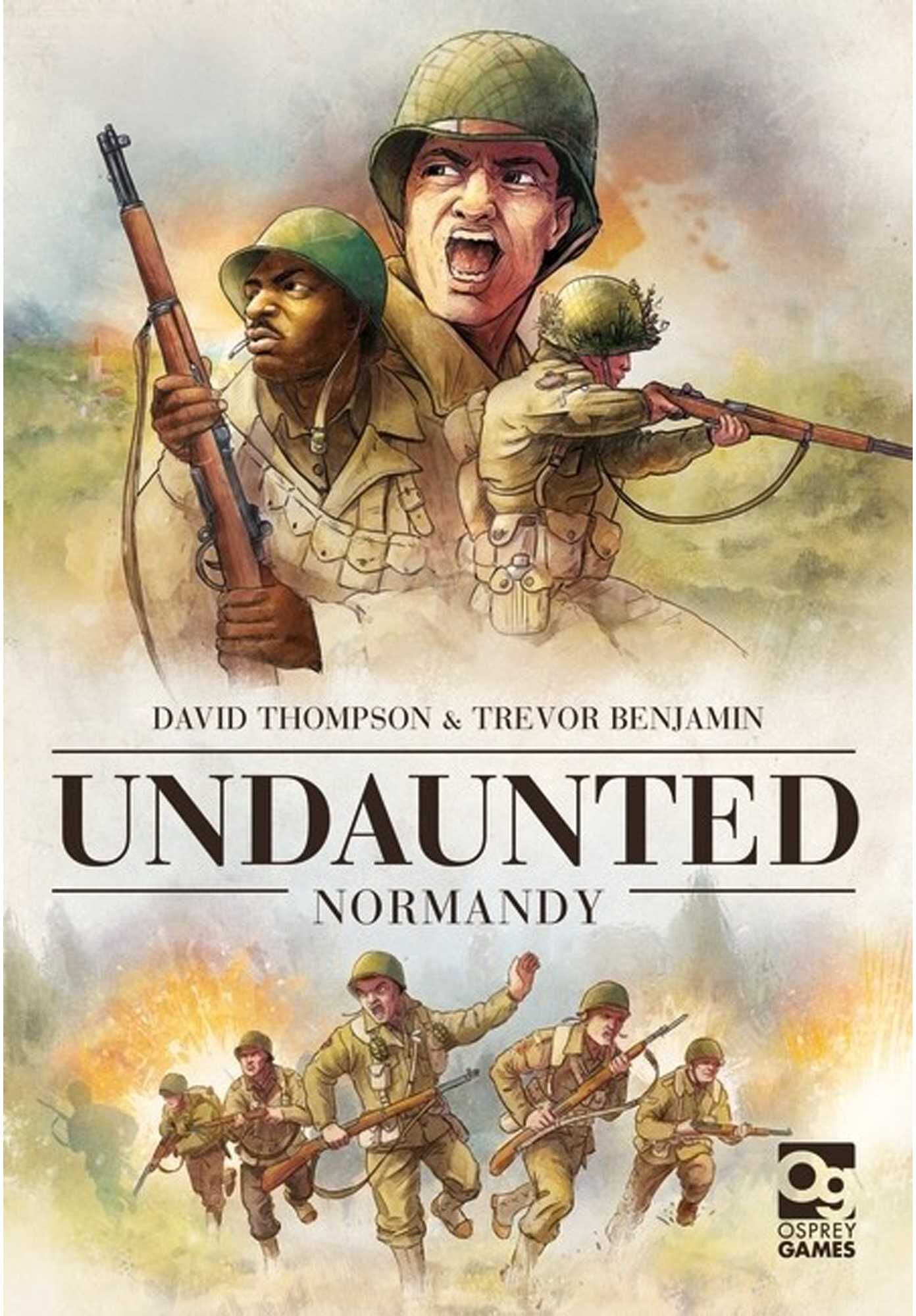 Undaunted: Normandy, 2-Player Deck-Building Board Game by Osprey Games