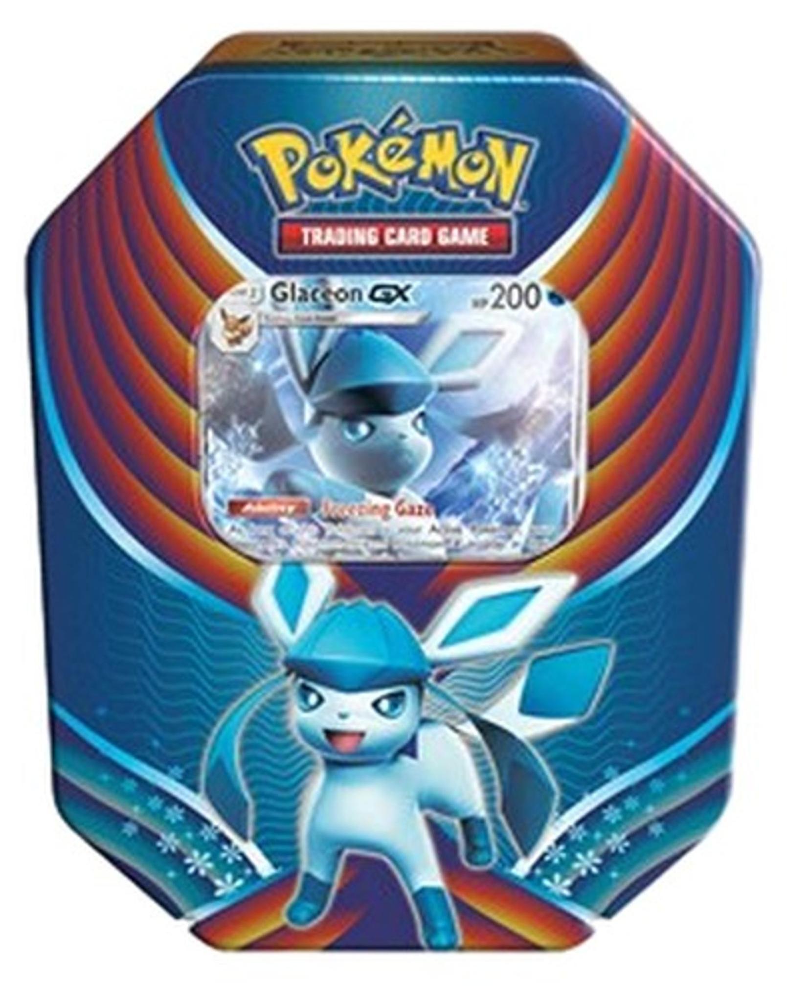 Pokemon Evolution Celebration Tins: Glaceon GX Tin