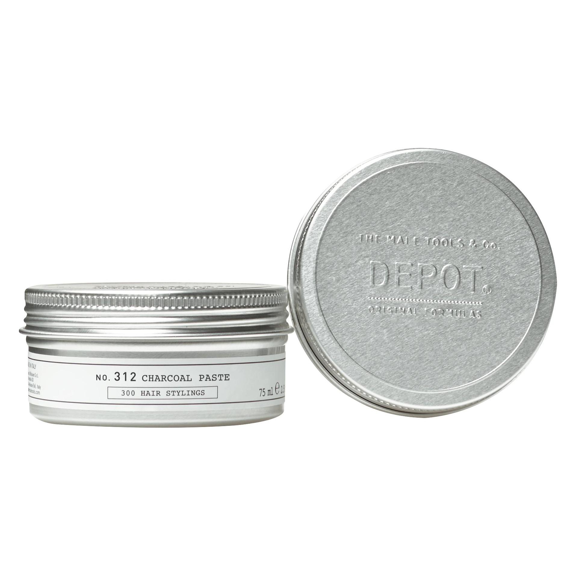 Depot No. 312 Charcoal Paste Haarpaste 75 ml (Haarpaste, 1 g) (D312)