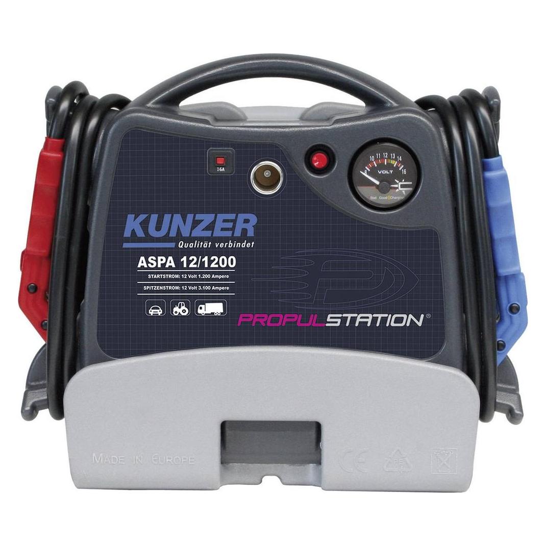 Kunzer Schnellstartsystem ASPD 12/1200 DC/DC ASPD 12/1200 Starthilfestrom (12 V) (1200 A, 12000 mAh) (ASPD 12/1200)