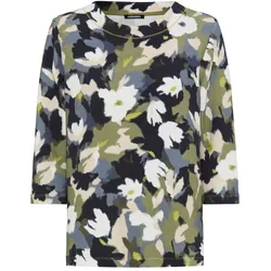 Tchibo - Olsen 3/4-Sweatshirt - Damen - Gr. 38 - grün