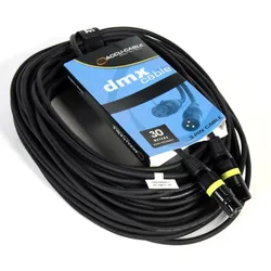 DMX cable 110 OHM, 3pin, 30 Meter