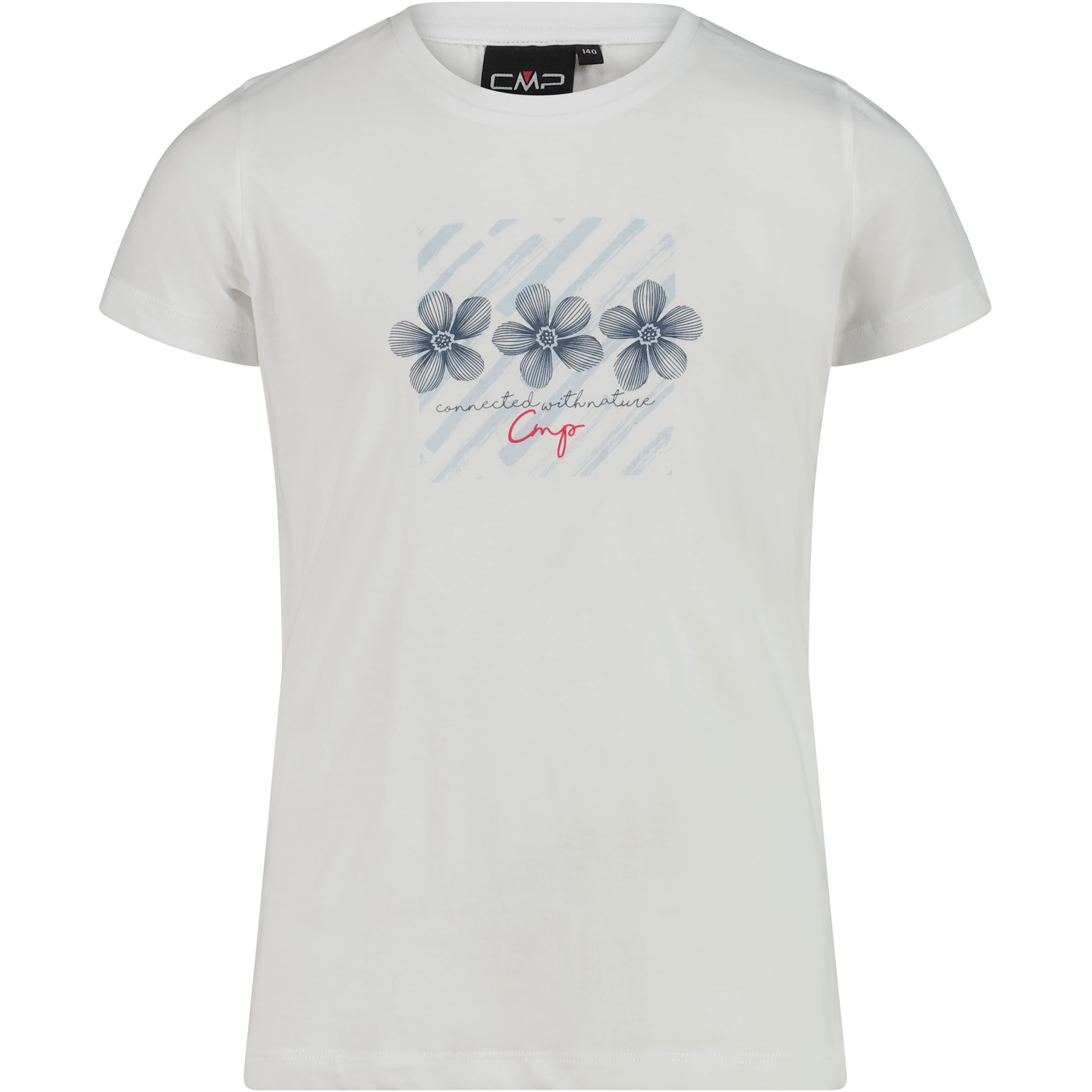 CMP Kinder T-Shirts weiss Größe 98 Lifestyle Hautfreundlich