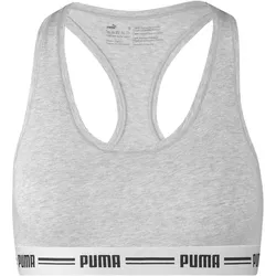 PUMA Racerback Top Damen grey melange L
