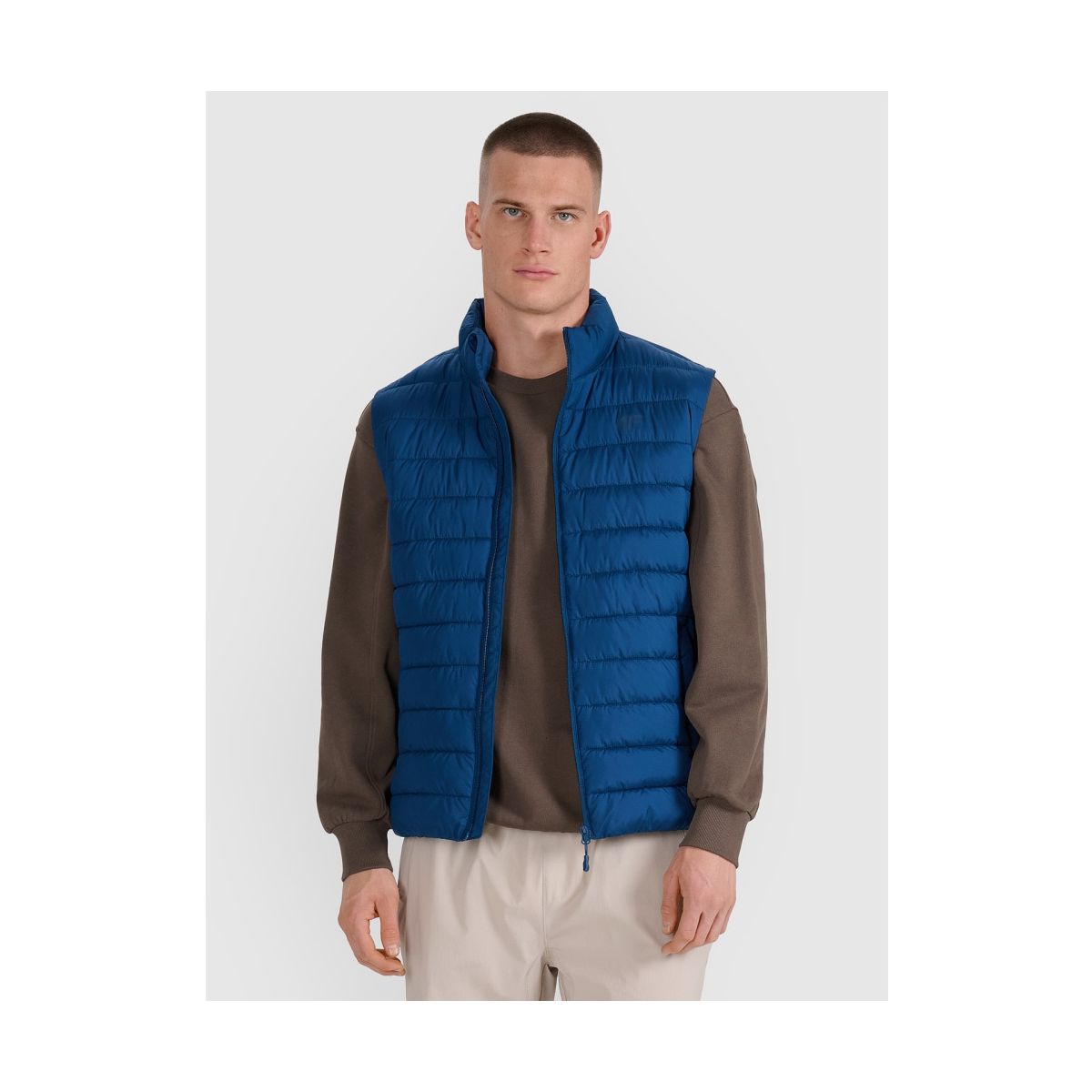 4F Vest Jacket M224 dark blue (30S) XL 4FWAW25TVJAM224-30S-XL