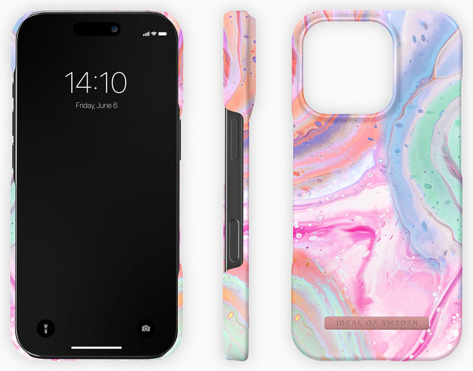 Apple iPhone 16 Pro iDeal of Sweden MagSafe Suojakuori, Pastel Marble