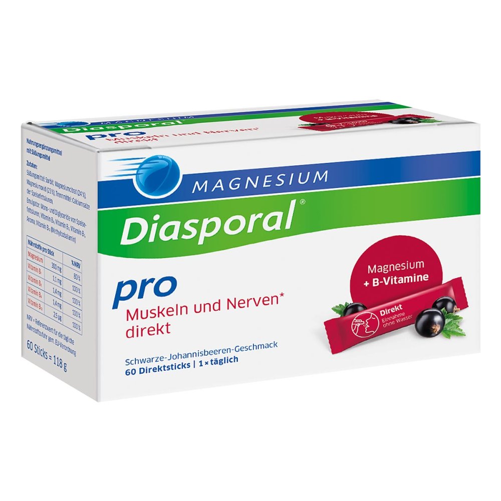 Protina Pharmazeutische GmbH Magnesium-Diasporal® Pro Muskeln und Nerven direkt Direktgranula 20040177