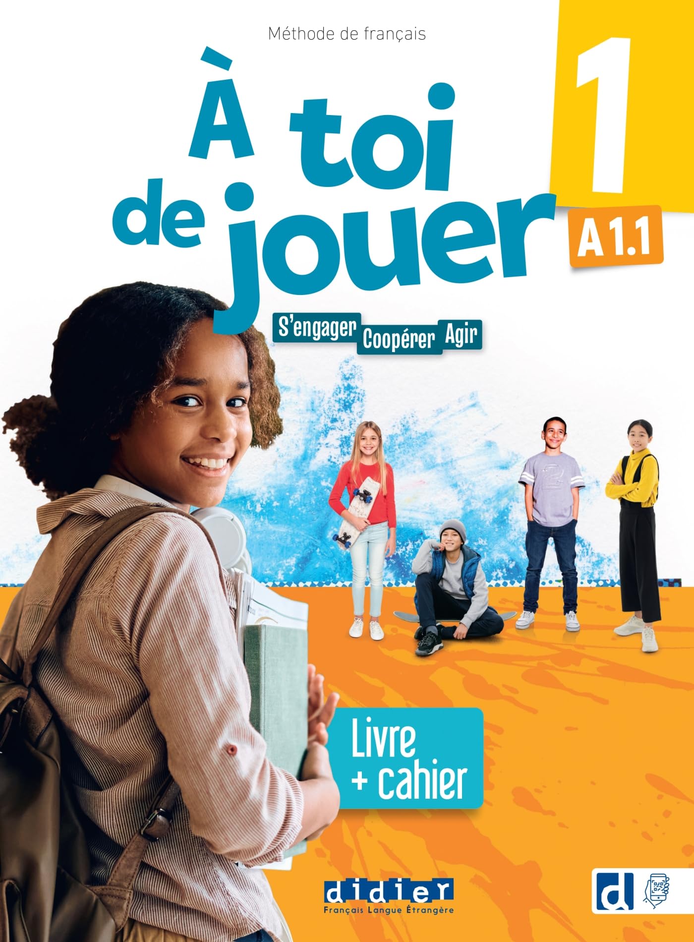 Claudia Casazza - A toi de jouer 1, méthode de français, A1.1 : s'engager, coopérer, agir : livre + cahier - Preis vom 12.10.2026 11:37:12 h