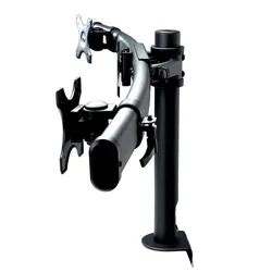 Value Triple LCD Arm (Tisch, 27", 24 kg), Monitor Halterung, Schwarz