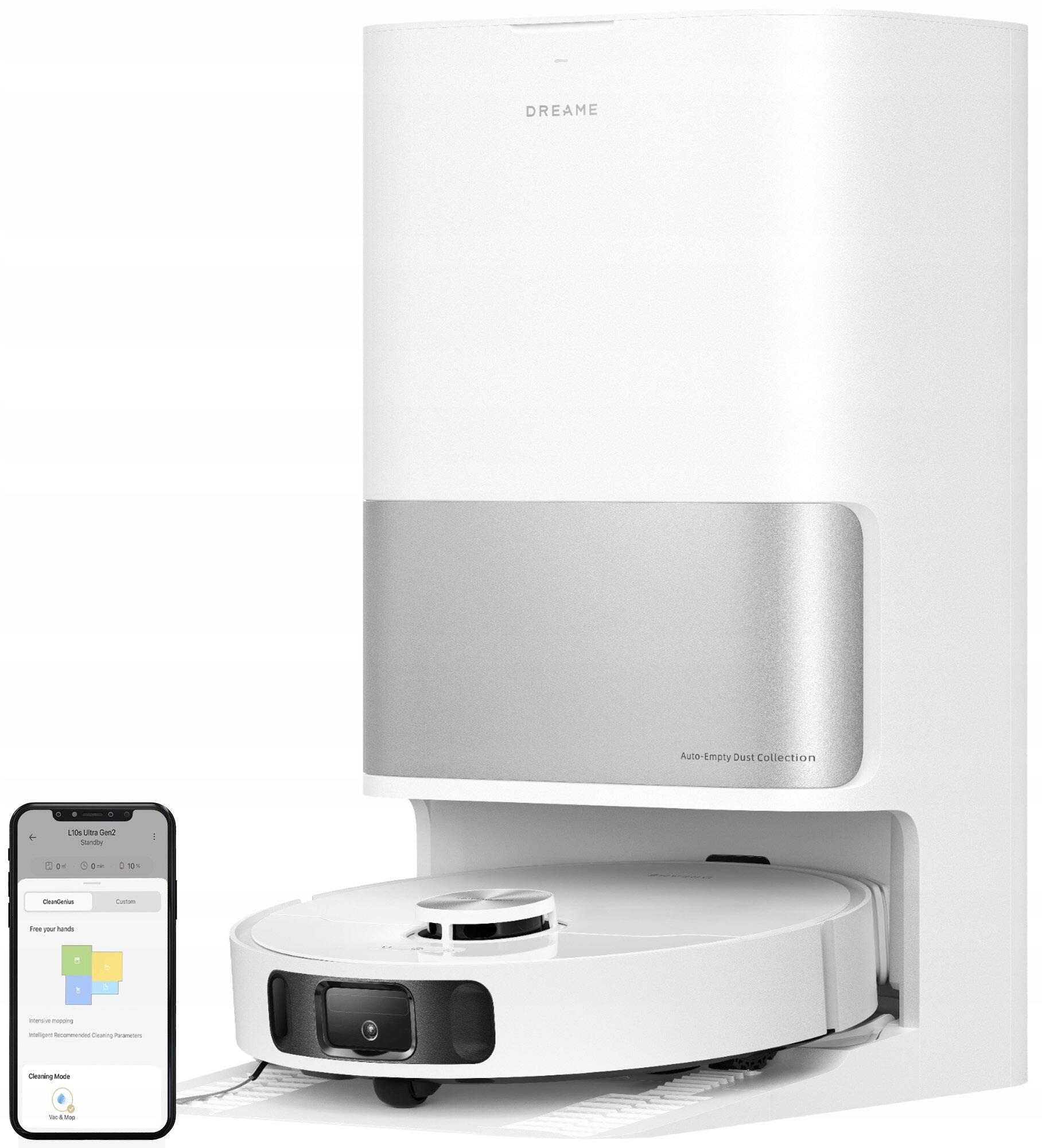 Saugroboter Dreame L10s Ultra Gen 2 10 kPa, automatische Entleerung und Mop