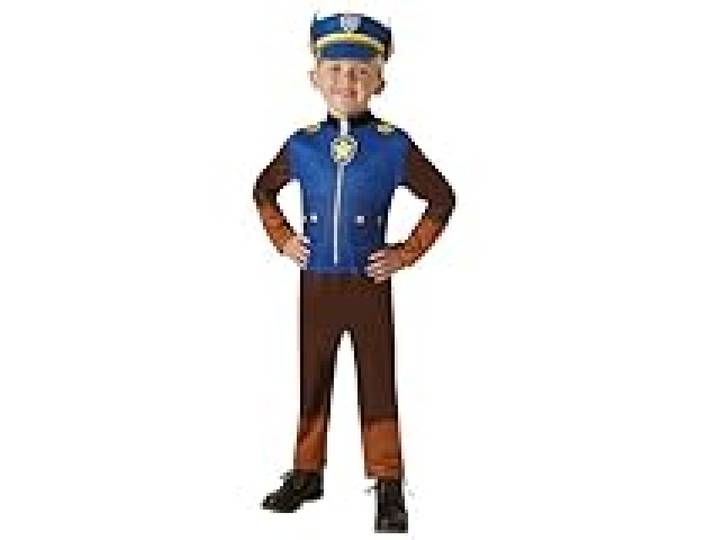 RUBIE'S Pat Patrouille Nickelodeon officiel - Déguisement Chase Pat Patrouille - Taille 3-4 ans