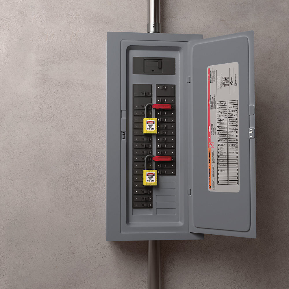 Leitungsunterbrecher-Verriegelung Grip Tight™, VE 6 Stk, in einfacher und doppelter Größe Masterlock