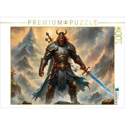 CALVENDO Puzzle Der Gott Tyr | 1000 Teile Lege-Größe 64x48cm Foto-Puzzle für glückliche Stunden