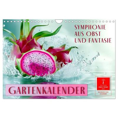 Gartenkalender - Symphonie aus Obst und Fantasie (Wandkalender 2027 DIN A4 quer), CALVENDO Monatskalender