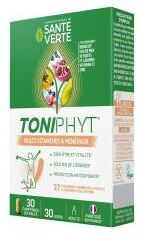 Santé Verte Toniphyt Vitamines & Minéraux 30 Comprimés - Boîte 30 comprimés