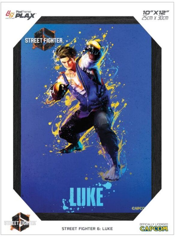 Pixel Frames PLAX Street Fighter 6: Luke
