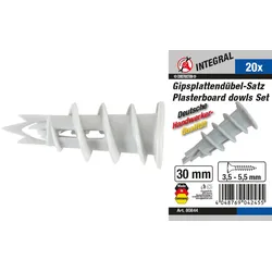 BGS Gipsplattendübel-Sortiment | 20-tlg.