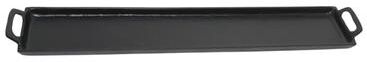 BIDKhome "Black Alum. Tray with Handles 5x30"""