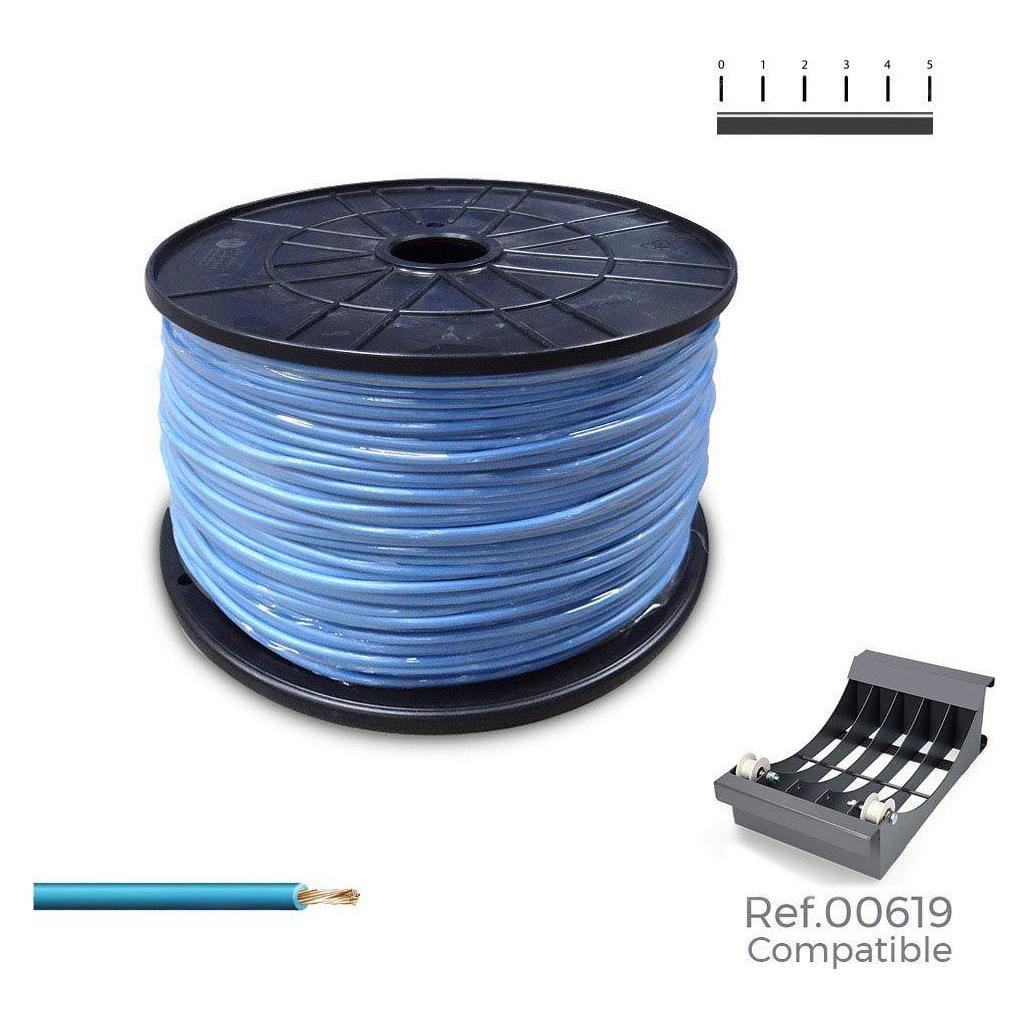 Sediles Elektrokabel h07v-k 2,50 mm² blau, 800 m. (grosse Spule) (2.50 mm²) (49426319)