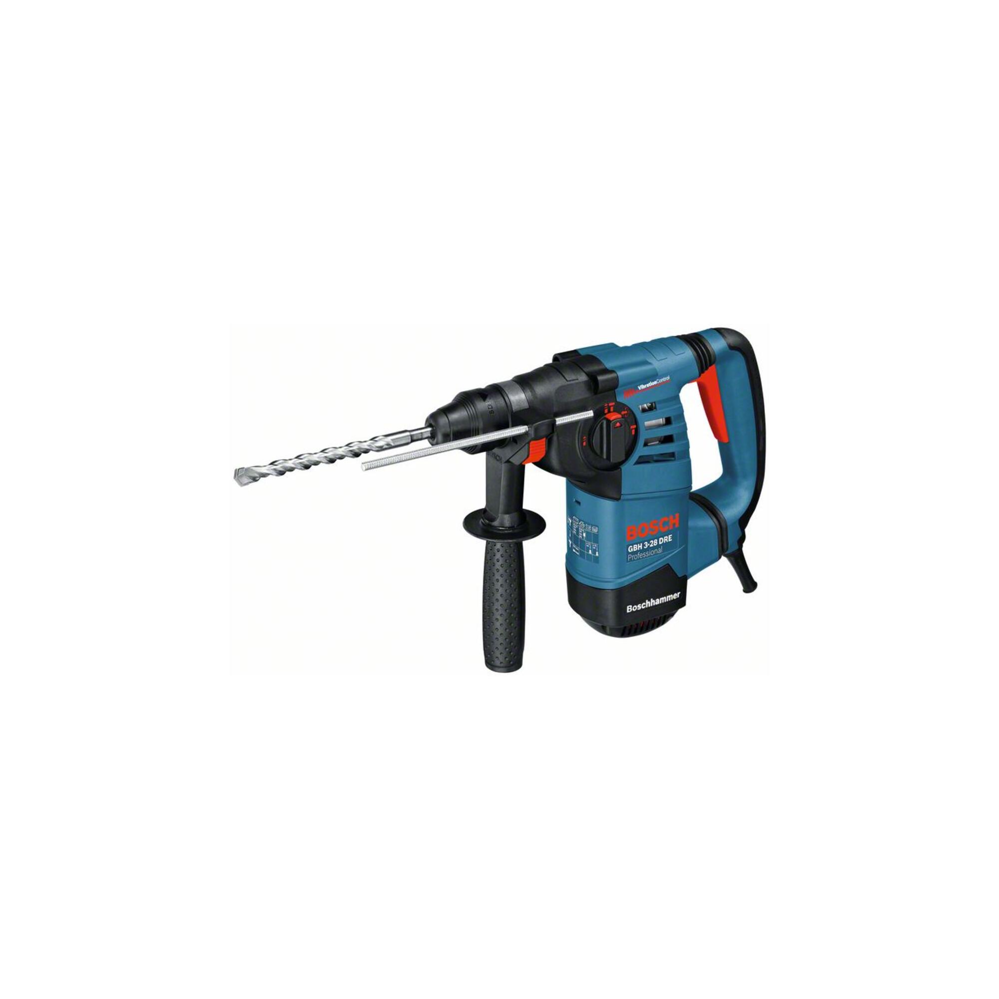 Bosch SDS plus GBH 3-28 DRE Bohrhammer mit Handwerkerkoffer aus Kunststoff und Metall mit Bohrhammer, SDS plus-Aufnahme und Handwerkerkoffer für Bohren und Meißeln, 061123A000)