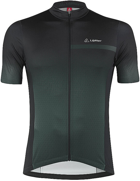 LÖFFLER Herren Radtrikot Coogan FZ Mid dunkelgrün   52 M