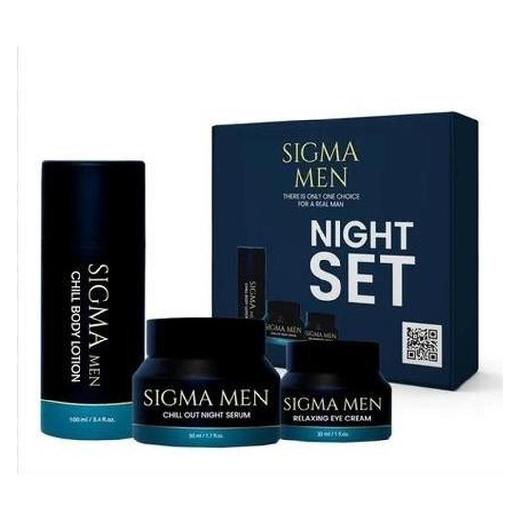 Sigma Men Night Care Set (Gesichtspflege Set, Körperpflegeset) (5906770232076)