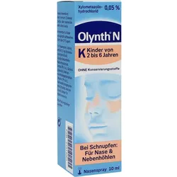Olynth 0.05% N Schnupfen Dosierspray O.kons. 10 ML
