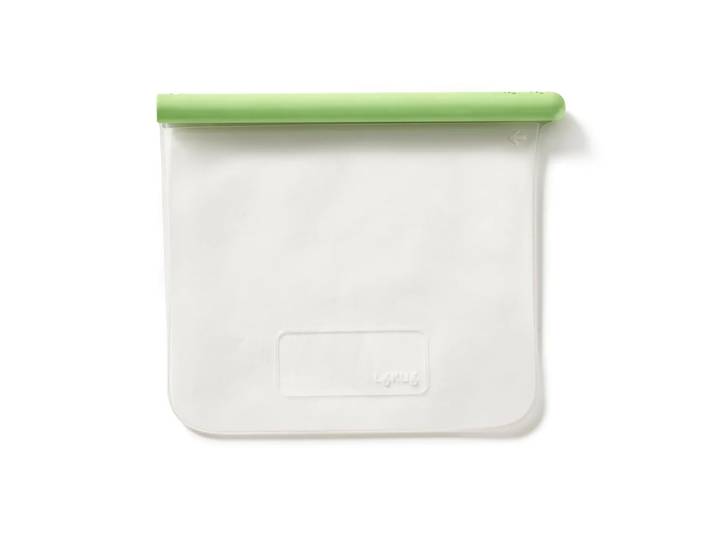 Lékué Sac réutilisable plat vert Lékué M