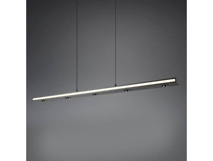 LED-Pendelleuchte Graham 109 x 200 x 9cm Schwarz/Schwarz Material: Metall Metallart: Eisen Oberfläche Metall: Lackiert LED LED-Platine