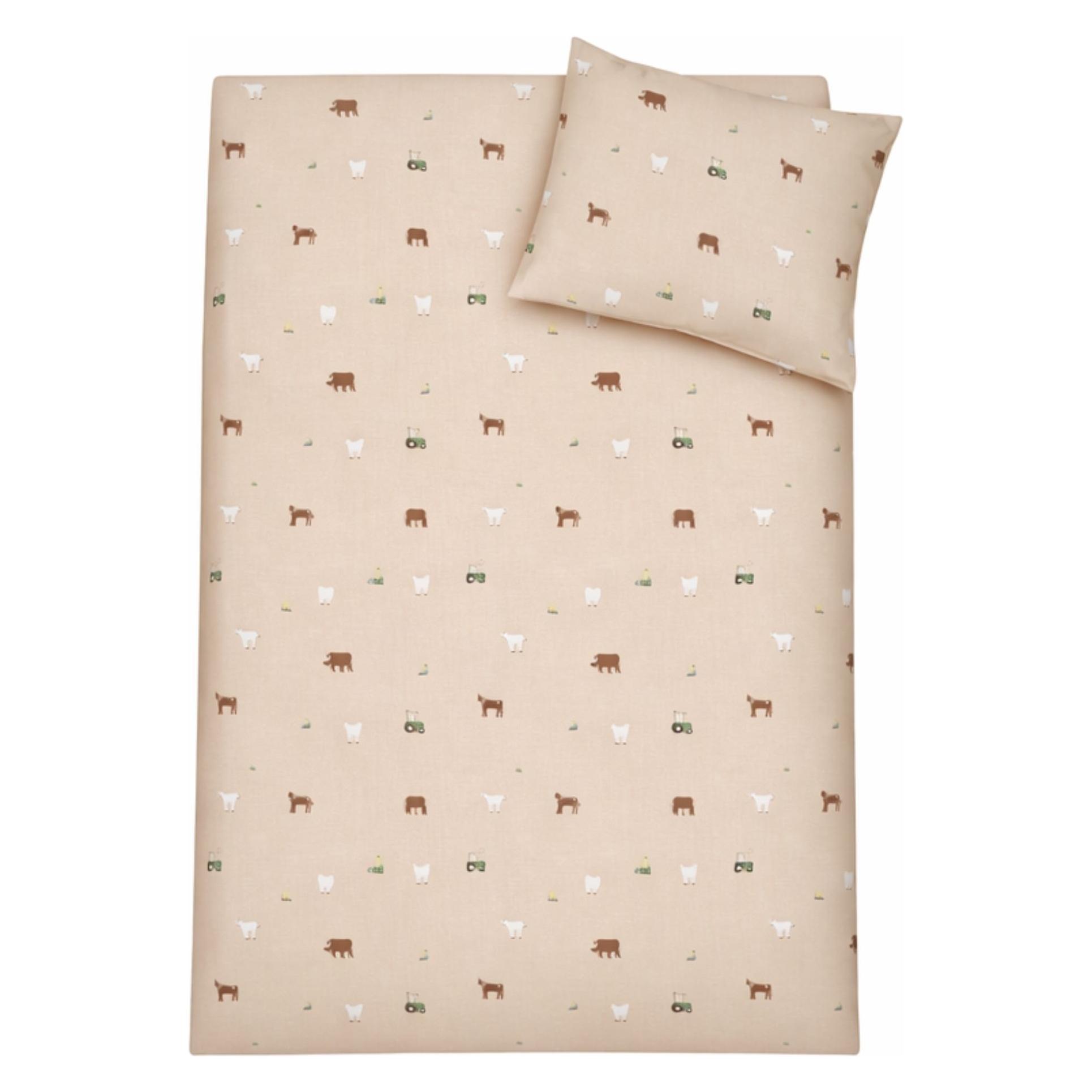 By Mats - Farmland Bed Linen Set - 100x140 cm x 40x45 cm (MAT277) (140 x 100 cm, 45 x 40 cm) (MAT277)