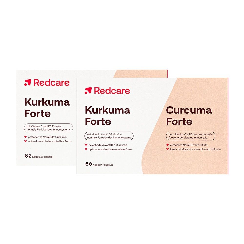 2x Kurkuma Forte RedCare 2x60 St Kapseln