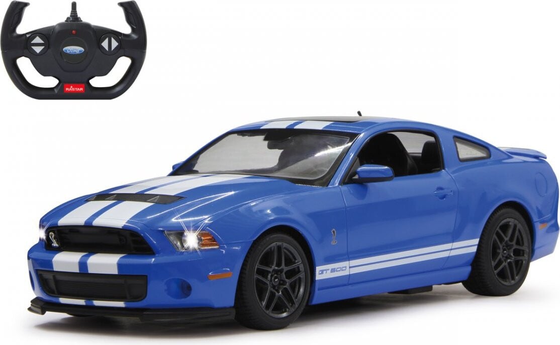 Jamara Germany Ford Shelby GT500 schaalmodel 1:14 blauw 27MHz