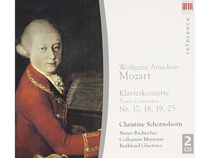 Schornsheim/Glaetzner/Nbcm - Mozart:Klavierkonzerte Nr.17-19,25
