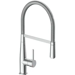 Schütte, Küchenarmatur, Wasserhahn Küche NEW YORK Spiralfeder Spültischarmatur Chrom Schwenkbar 79170