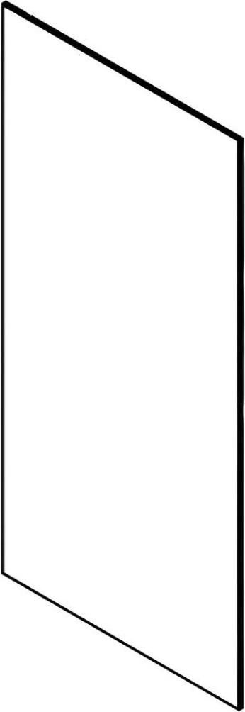 Klover Keramisch Glas Binnenkant voor Thermosuper 120 Kookplaat, 4x257x439 mm