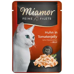 Miamor Feine Filets Huhn in Tomatenjelly 24x100 g