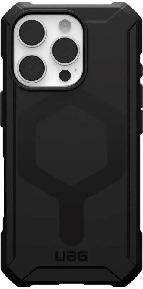 iPhone 16 Pro UAG ESSENTIAL ARMOR Series Bagside Cover - MagSafe Kompatibel - Black