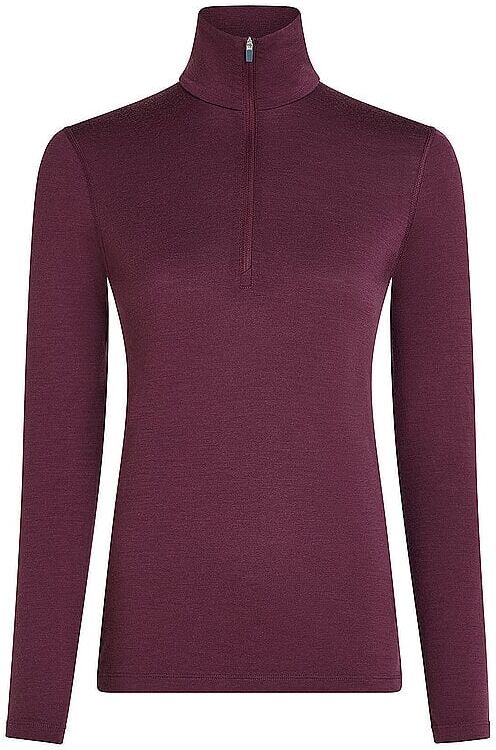 ICEBREAKER Damen Unterzieh Zipshirt Oasis 200 beere   M W