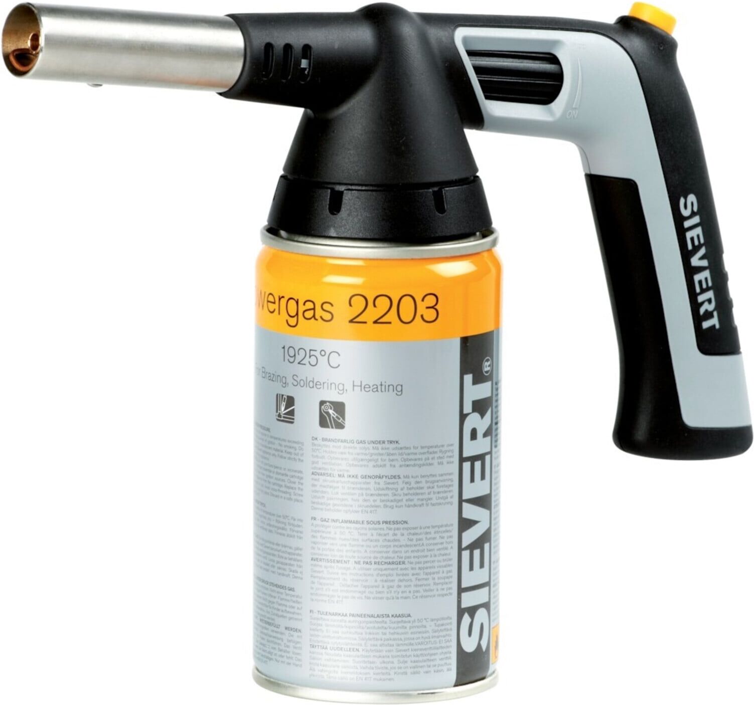 Sievert Lötlampe HandyJet 2282 mit Piezozündung leistungsstark u.windstabil (228201)
