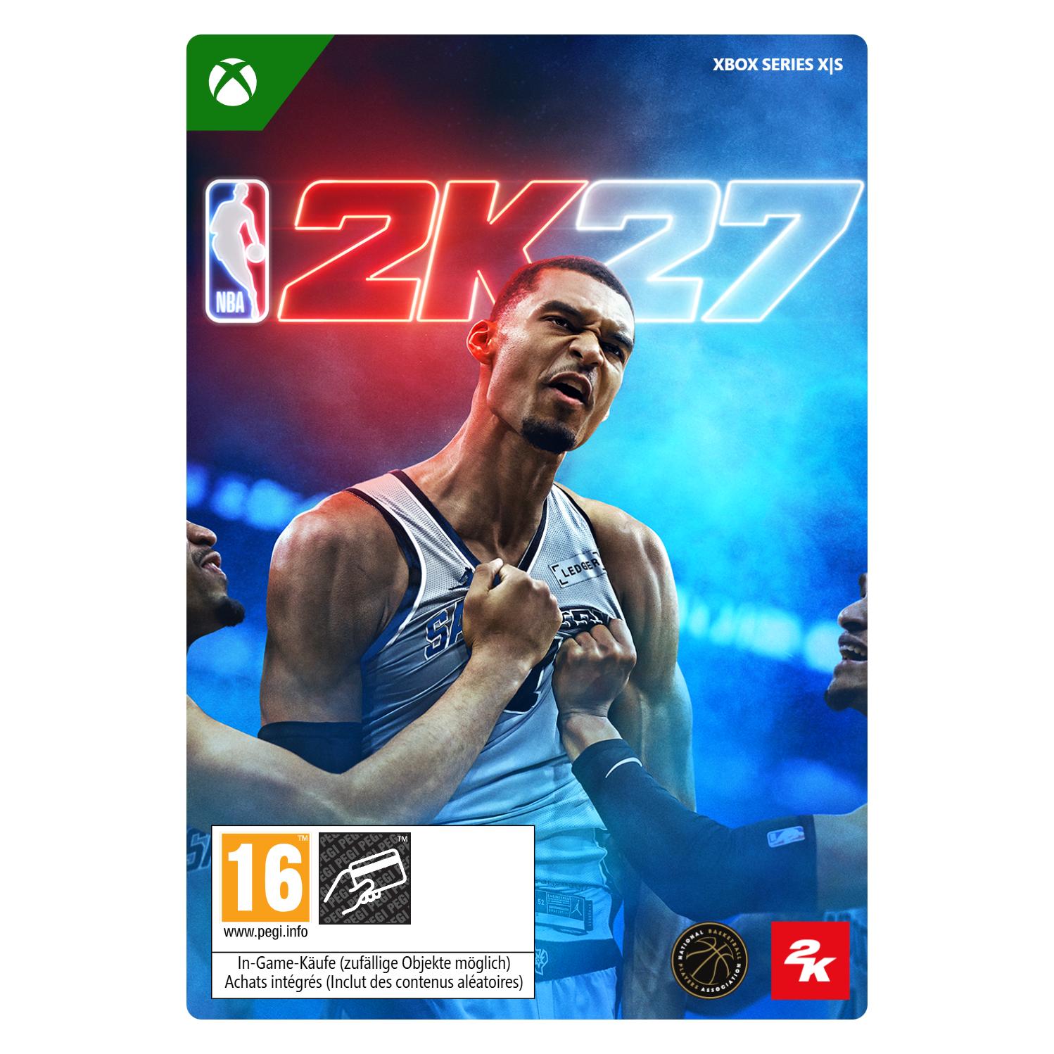 Microsoft Xbox NBA 2K27: Standard Edition Download Code (EP2-68199)
