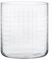 NUDE Glass Finesse Grid Whisky Glass Set of 4