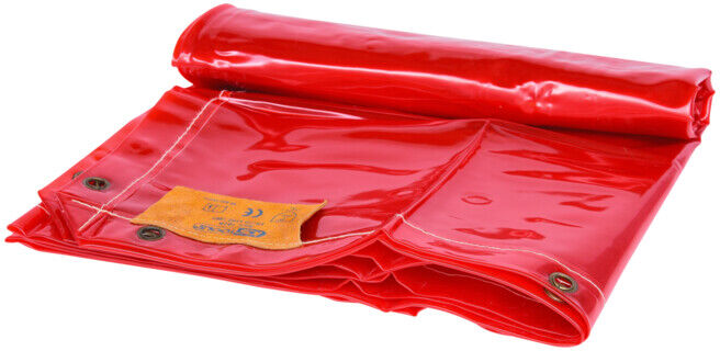 Bâche de soudeur, rouge ; KS Tools (985.7028)