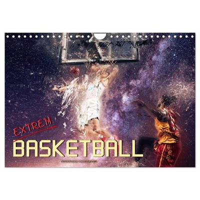 Basketball extrem (Wandkalender 2026 DIN A4 quer), CALVENDO Monatskalender