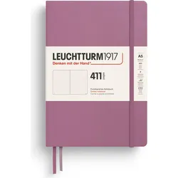 Leuchtturm 1917 Notizbuch A5, gepunktet, Hardcover, 411 Seiten, Rosé